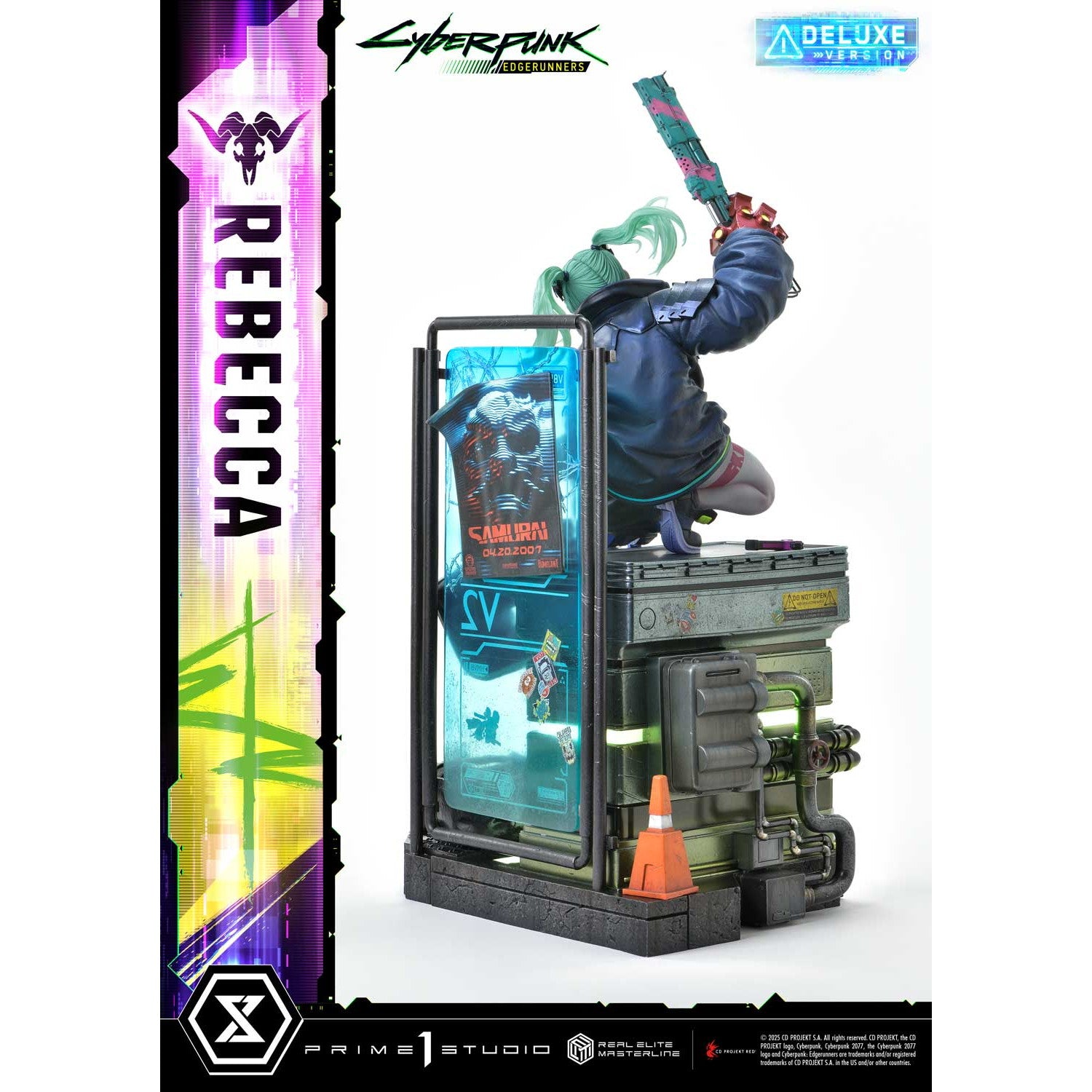 【予約安心出荷】[FIG] リアルエリートマスターライン レベッカ DX版 サイバーパンク:エッジランナーズ 1/4 完成品 フィギュア(REMCP-03DX) プライム1スタジオ(2026年12月)
