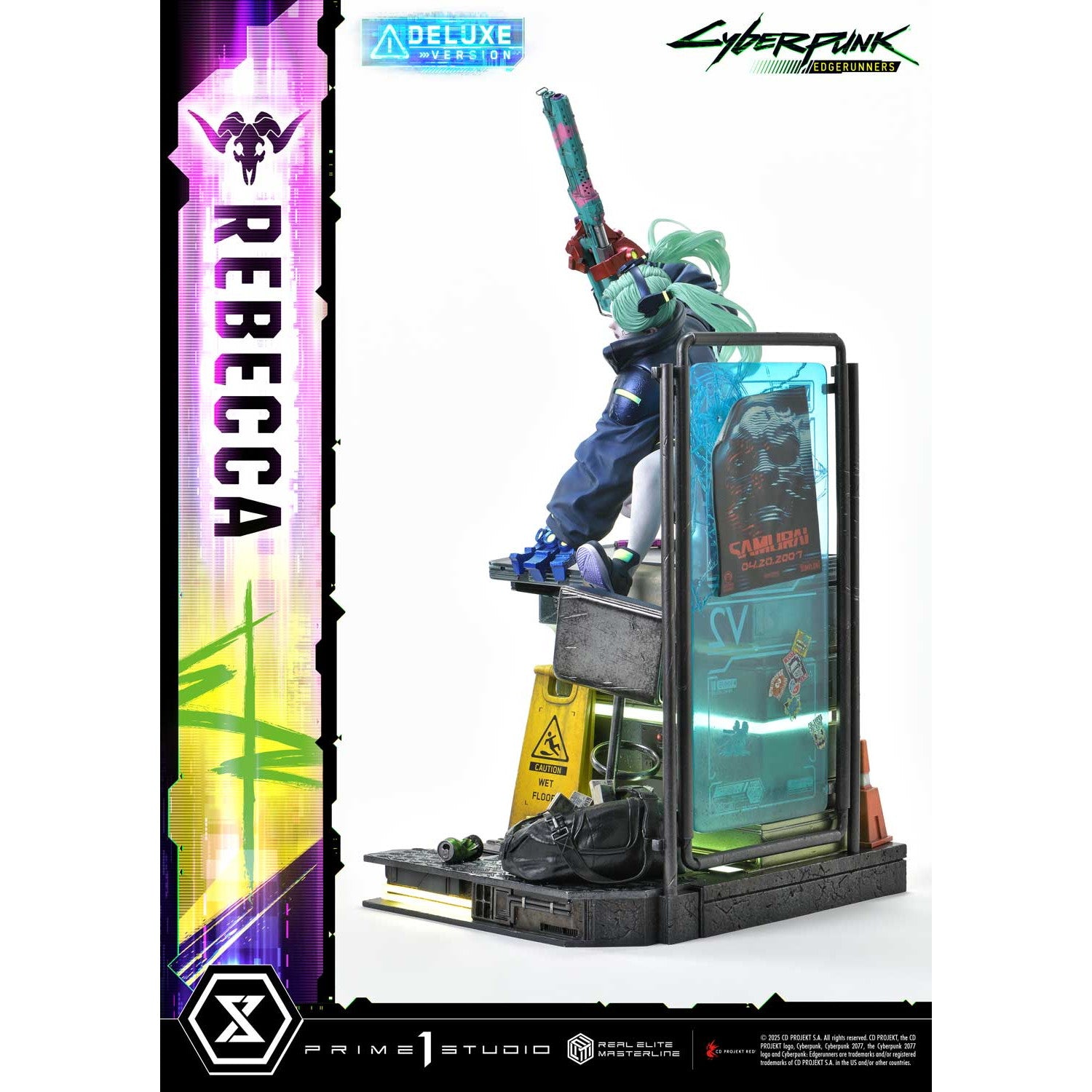 【予約安心出荷】[FIG] リアルエリートマスターライン レベッカ DX版 サイバーパンク:エッジランナーズ 1/4 完成品 フィギュア(REMCP-03DX) プライム1スタジオ(2026年12月)