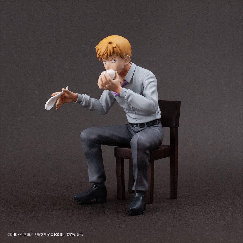【新品即納】[FIG] 缶バッジ付属 霊幻新隆(れいげんあらたか) モブサイコ100 III×文房具カフェ 2022 完成品 フィギュア ユニオンクリエイティブ(20260331)