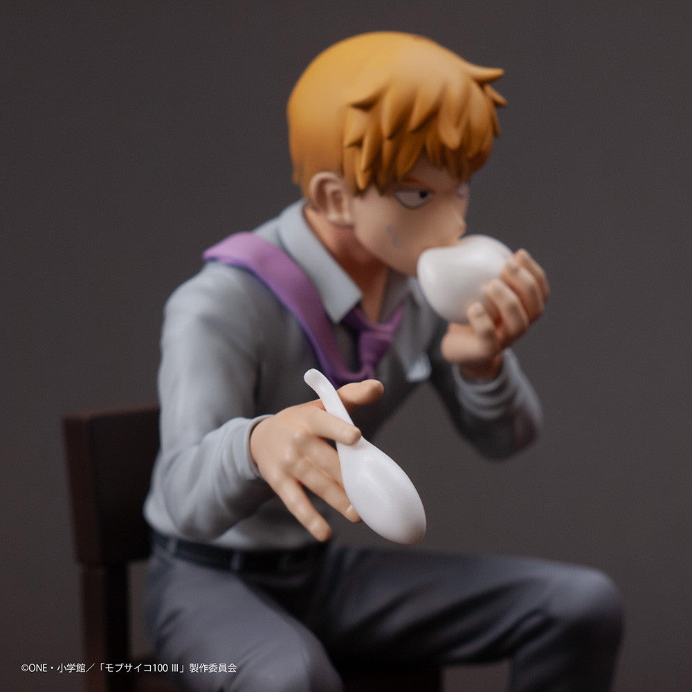 【新品即納】[FIG] 缶バッジ付属 霊幻新隆(れいげんあらたか) モブサイコ100 III×文房具カフェ 2022 完成品 フィギュア ユニオンクリエイティブ(20260331)