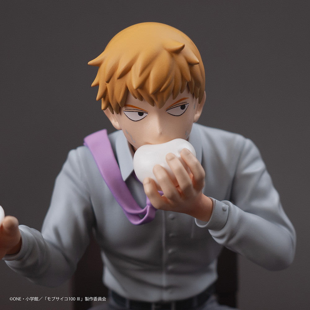 【新品即納】[FIG] 缶バッジ付属 霊幻新隆(れいげんあらたか) モブサイコ100 III×文房具カフェ 2022 完成品 フィギュア ユニオンクリエイティブ(20260331)
