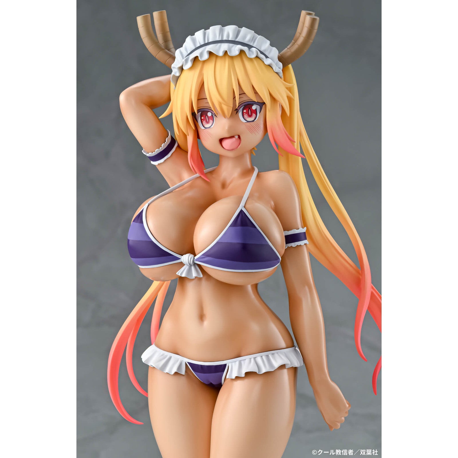 【新品即納】[FIG] トール ビキニスタイル 日焼けver. 小林さんちのメイドラゴン 1/7 完成品 フィギュア Q-six(キューシックス)(20260131)
