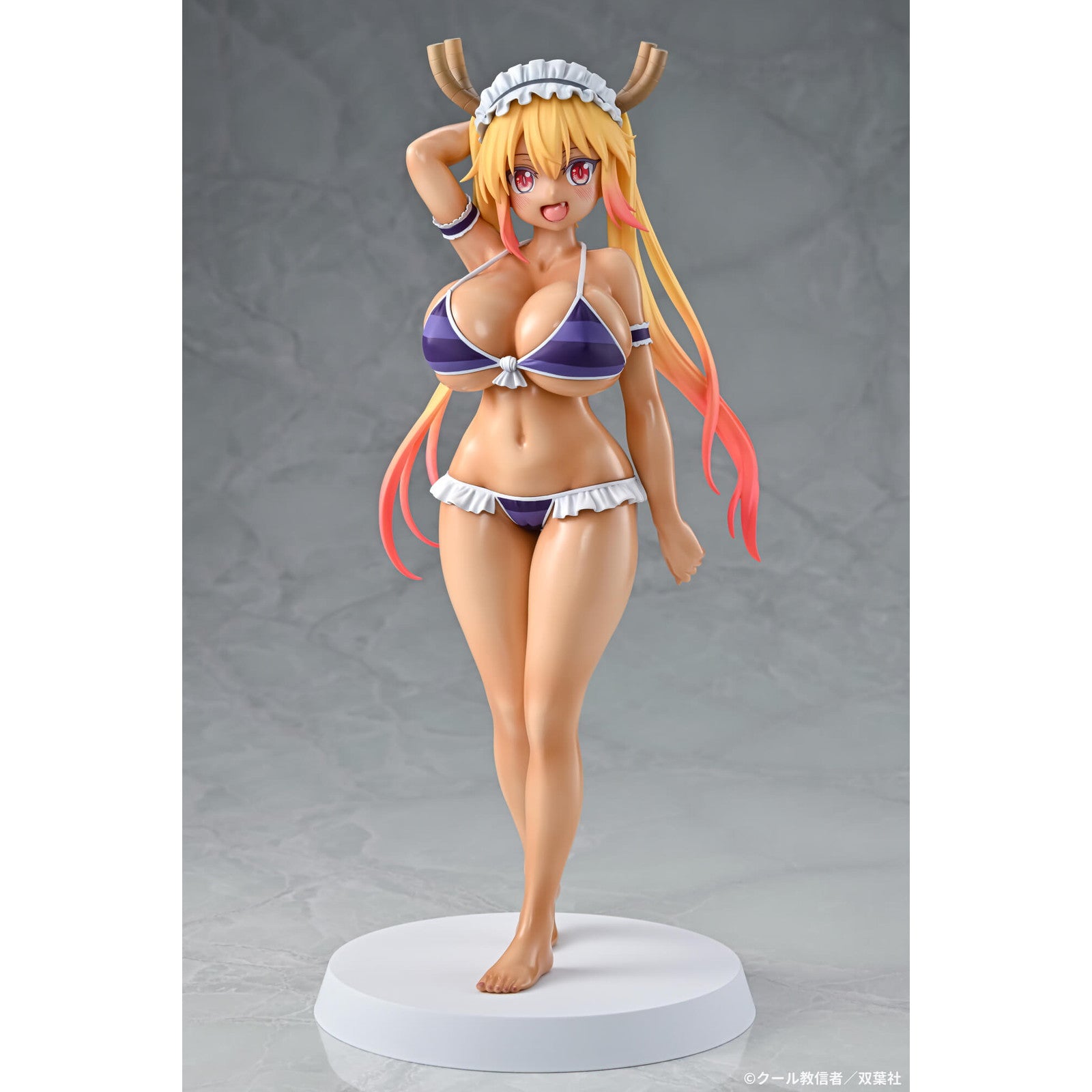 【新品即納】[FIG] トール ビキニスタイル 日焼けver. 小林さんちのメイドラゴン 1/7 完成品 フィギュア Q-six(キューシックス)(20260131)