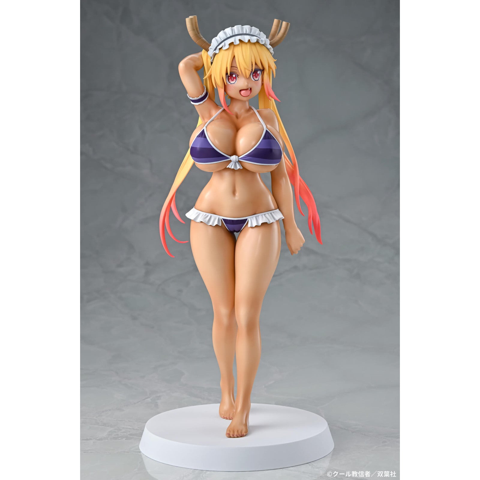 【新品即納】[FIG] トール ビキニスタイル 日焼けver. 小林さんちのメイドラゴン 1/7 完成品 フィギュア Q-six(キューシックス)(20260131)