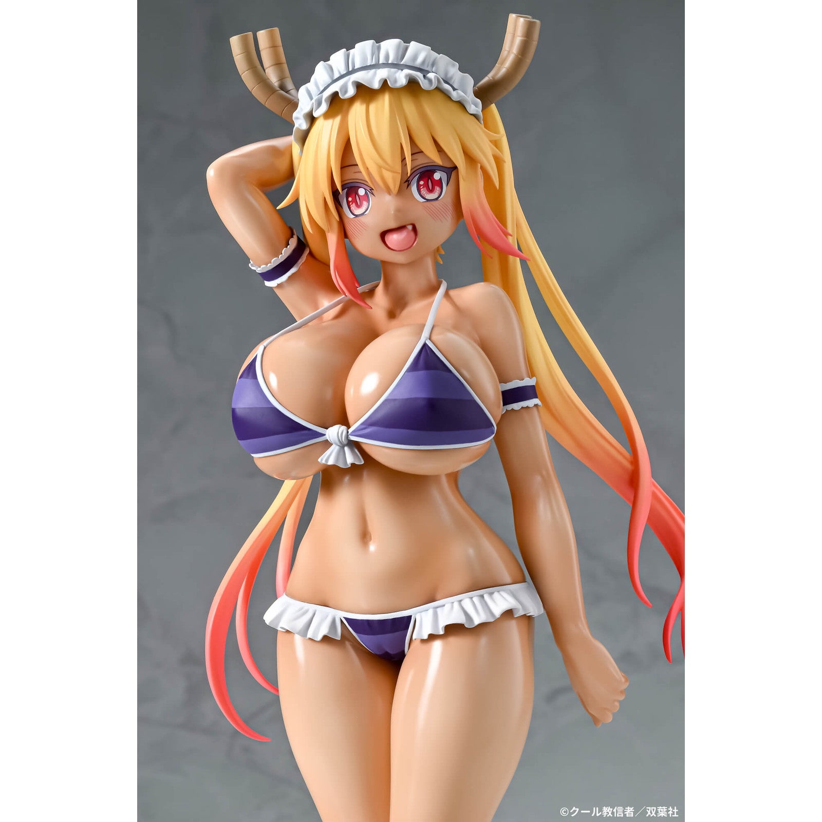 【新品即納】[FIG] トール ビキニスタイル 日焼けver. 小林さんちのメイドラゴン 1/7 完成品 フィギュア Q-six(キューシックス)(20260131)