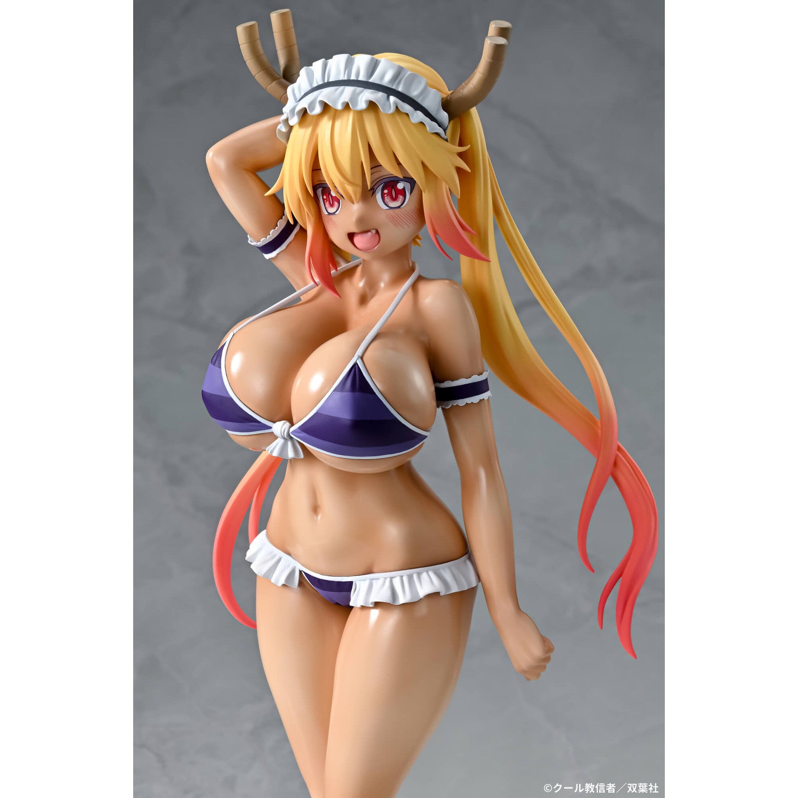 【新品即納】[FIG] トール ビキニスタイル 日焼けver. 小林さんちのメイドラゴン 1/7 完成品 フィギュア Q-six(キューシックス)(20260131)