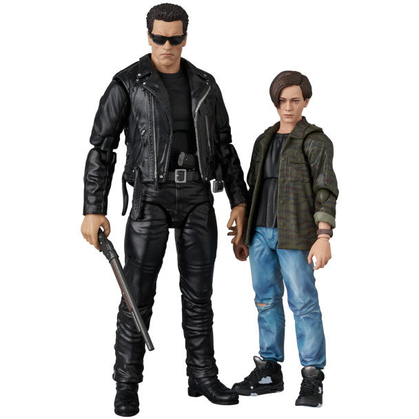 【新品即納】[FIG] マフェックス No.280 MAFEX T-800(T2 Ver.) & John Connor(ジョン・コナー) ターミネーター2 完成品 可動フィギュア メディコム・トイ(20260430)