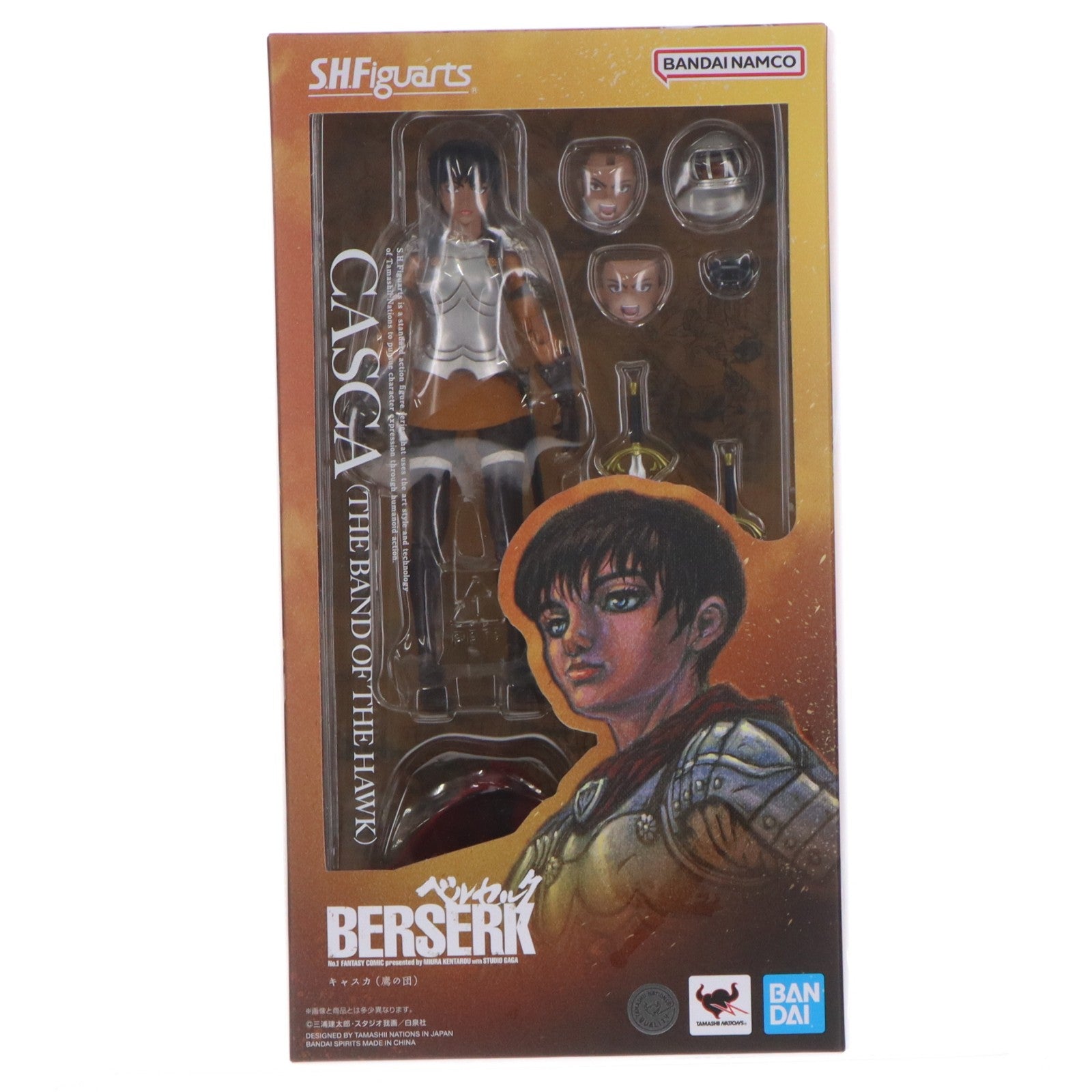 【中古即納】[FIG] S.H.Figuarts(フィギュアーツ) キャスカ(鷹の団) ベルセルク 完成品 可動フィギュア バンダイスピリッツ(20260131)