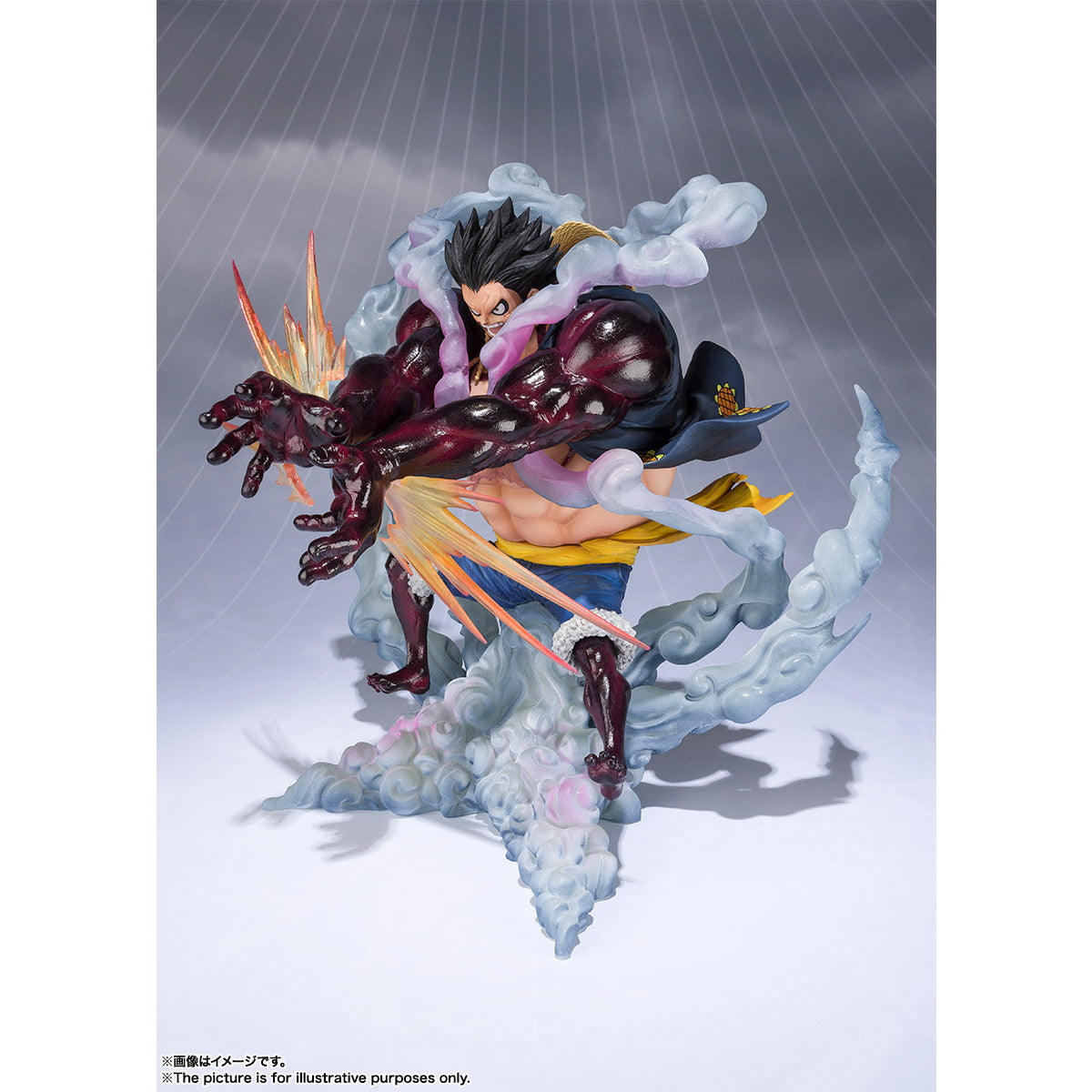 【中古即納】[FIG] (再販) フィギュアーツZERO [EXTRA BATTLE] モンキー・D・ルフィ ギア4 -獅子・バズーカ- ONE PIECE(ワンピース) 完成品 フィギュア バンダイスピリッツ(20260214)