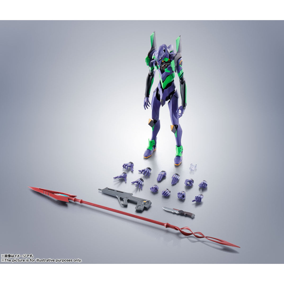 【新品即納】[FIG] (再々販) ROBOT魂(SIDE EVA) エヴァンゲリオン初号機+カシウスの槍(リニューアルカラーエディション) シン・エヴァンゲリオン劇場版:II 完成品 可動フィギュア バンダイスピリッツ(20251114)