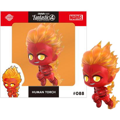 【新品即納】[FIG] Cosbi(コスビ) マーベル・コレクション #088 ヒューマン・トーチ 映画『ファンタスティック4:ファースト・ステップ』 完成品 フィギュア(CBX MVL#088) ホットトイズ(20250731)