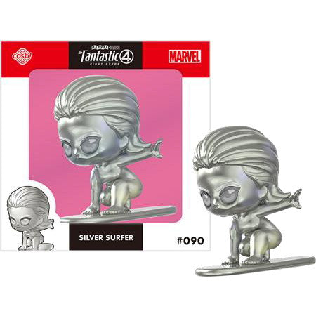 【新品即納】[FIG] Cosbi(コスビ) マーベル・コレクション #090 シルバーサーファー 映画『ファンタスティック4:ファースト・ステップ』 完成品 フィギュア(CBX MVL#090) ホットトイズ(20250731)