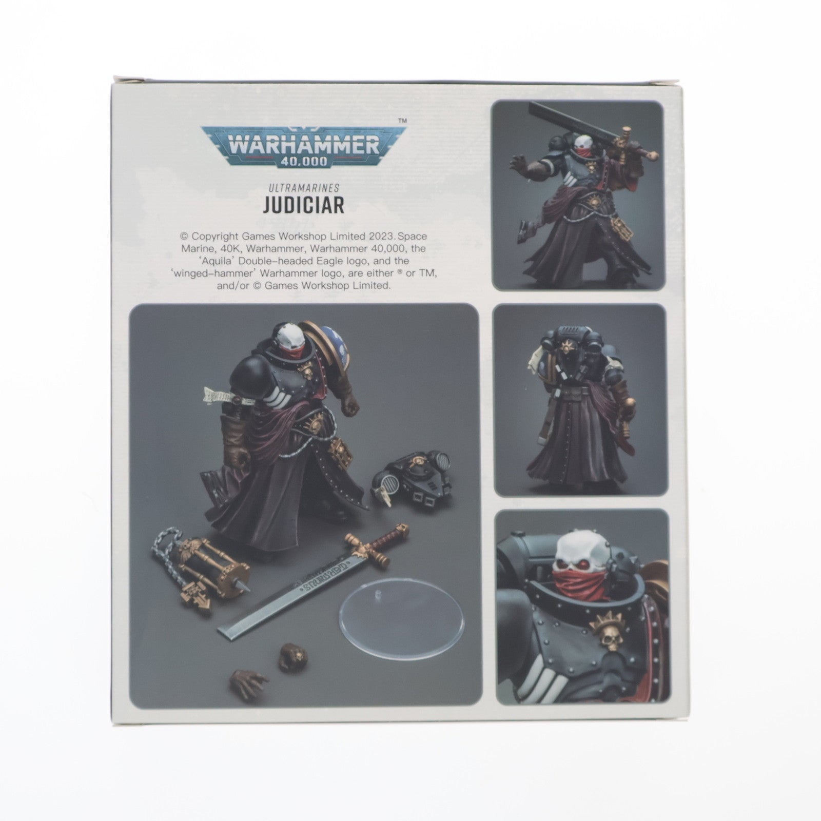 【中古即納】[FIG] ウルトラマリーンズ JUDICIAR(ジュディシア) ウォーハンマー40000 1/18 完成品 アクションフィギュア JOYTOY(ジョイトイ)(20230630)