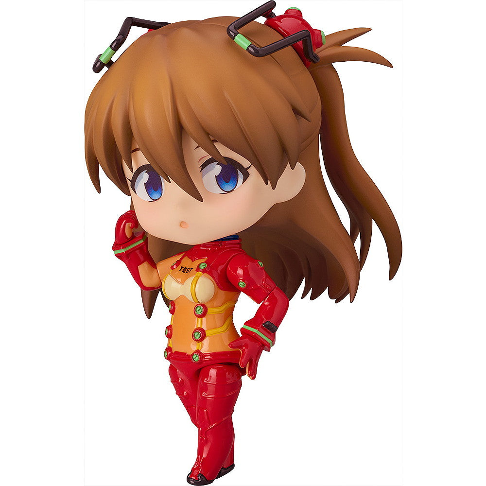 【新品即納】[FIG] ねんどろいど 2810 式波・アスカ・ラングレー テストスーツVer. ヱヴァンゲリヲン新劇場版:破 完成品 可動フィギュア グッドスマイルカンパニー(20251128)