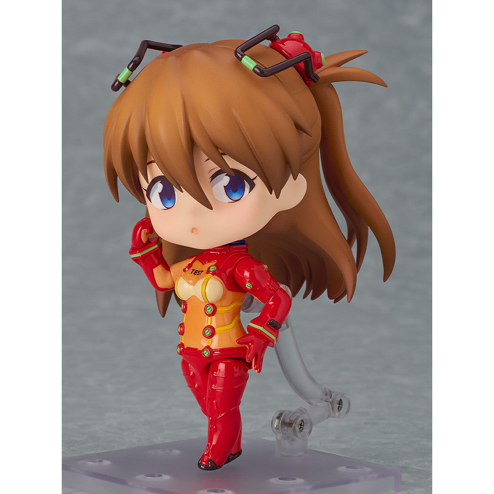 【新品即納】[FIG] ねんどろいど 2810 式波・アスカ・ラングレー テストスーツVer. ヱヴァンゲリヲン新劇場版:破 完成品 可動フィギュア グッドスマイルカンパニー(20251128)