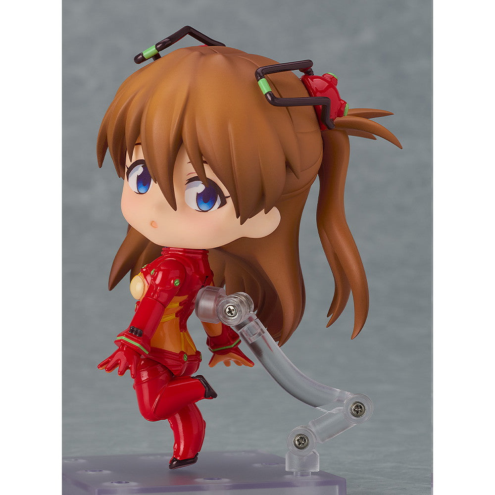 【新品即納】[FIG] ねんどろいど 2810 式波・アスカ・ラングレー テストスーツVer. ヱヴァンゲリヲン新劇場版:破 完成品 可動フィギュア グッドスマイルカンパニー(20251128)