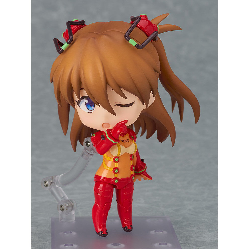 【新品即納】[FIG] ねんどろいど 2810 式波・アスカ・ラングレー テストスーツVer. ヱヴァンゲリヲン新劇場版:破 完成品 可動フィギュア グッドスマイルカンパニー(20251128)