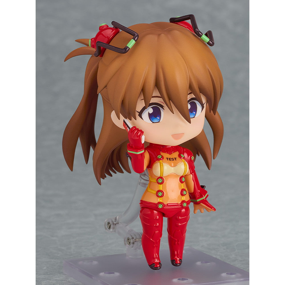【新品即納】[FIG] ねんどろいど 2810 式波・アスカ・ラングレー テストスーツVer. ヱヴァンゲリヲン新劇場版:破 完成品 可動フィギュア グッドスマイルカンパニー(20251128)