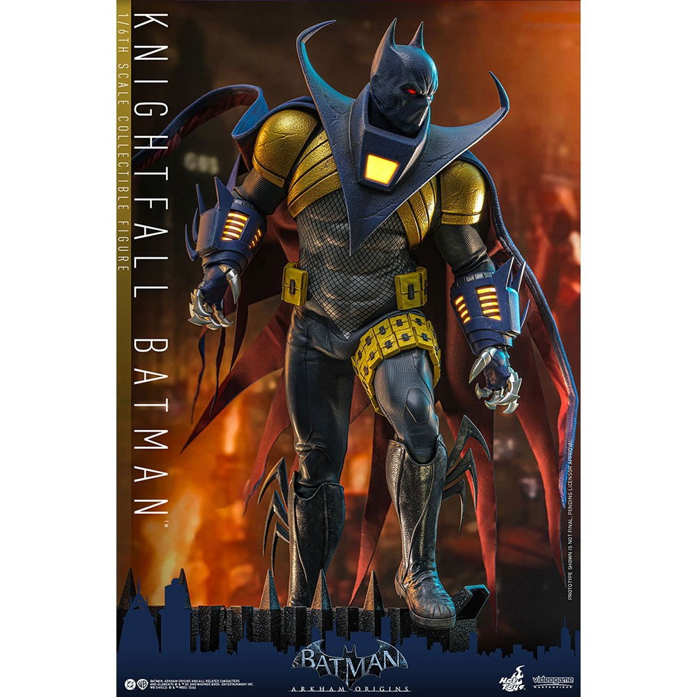 【新品】【お取り寄せ】[FIG] ビデオゲーム・マスターピース ナイトフォール・バットマン バットマン:アーカム・ビギンズ 1/6 完成品 可動フィギュア(VGM#74) ホットトイズ(20260831)