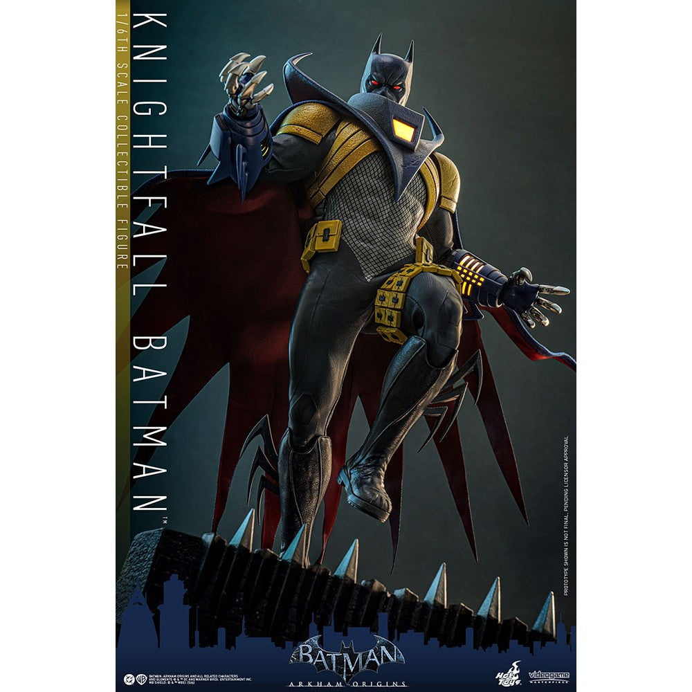 【新品】【お取り寄せ】[FIG] ビデオゲーム・マスターピース ナイトフォール・バットマン バットマン:アーカム・ビギンズ 1/6 完成品 可動フィギュア(VGM#74) ホットトイズ(20260831)