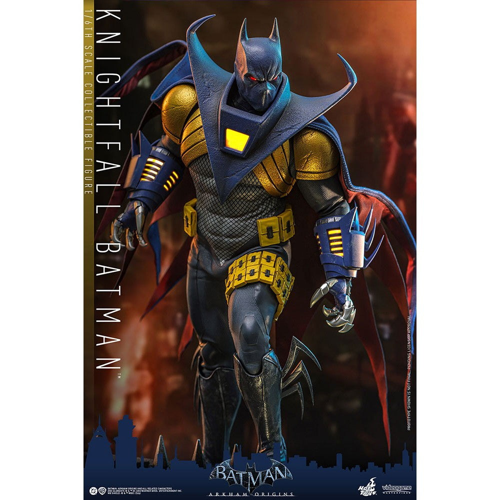 【新品】【お取り寄せ】[FIG] ビデオゲーム・マスターピース ナイトフォール・バットマン バットマン:アーカム・ビギンズ 1/6 完成品 可動フィギュア(VGM#74) ホットトイズ(20260831)