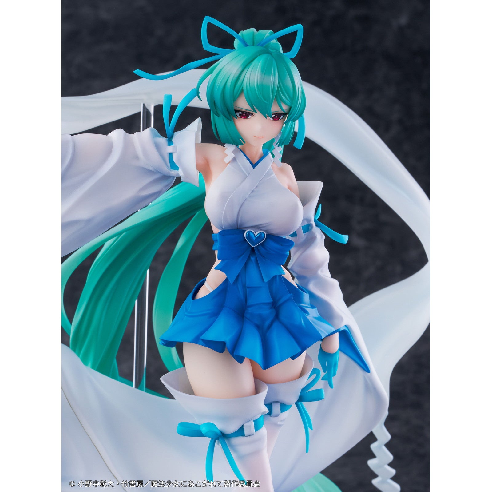 【予約安心出荷】[FIG] マジアアズール 薄氷巫女 魔法少女にあこがれて 1/7 完成品 フィギュア WING(ウイング)(2026年3月)