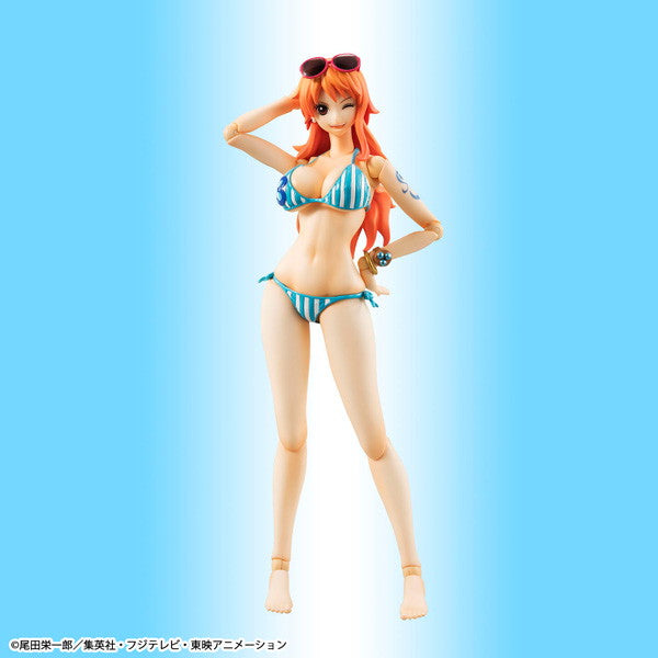 【新品即納】[FIG] (再販) ヴァリアブルアクション Heroes(ヒーローズ) ナミ(Summer Vacation) ONE PIECE(ワンピース) 完成品 可動フィギュア メガハウス(20251223)