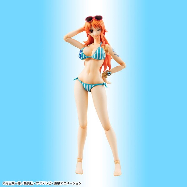 【新品】【お取り寄せ】[FIG] (再販) ヴァリアブルアクション Heroes(ヒーローズ) ナミ(Summer Vacation) ONE PIECE(ワンピース) 完成品 可動フィギュア メガハウス(20251223)