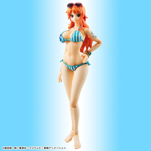 【新品即納】[FIG] (再販) ヴァリアブルアクション Heroes(ヒーローズ) ナミ(Summer Vacation) ONE PIECE(ワンピース) 完成品 可動フィギュア メガハウス(20251223)