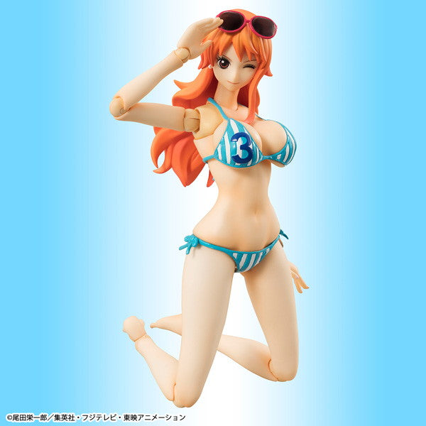 【新品即納】[FIG] (再販) ヴァリアブルアクション Heroes(ヒーローズ) ナミ(Summer Vacation) ONE PIECE(ワンピース) 完成品 可動フィギュア メガハウス(20251223)