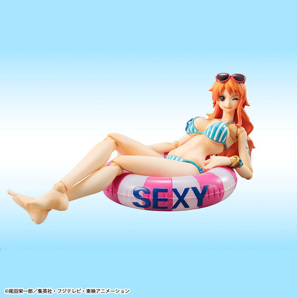 【新品即納】[FIG] (再販) ヴァリアブルアクション Heroes(ヒーローズ) ナミ(Summer Vacation) ONE PIECE(ワンピース) 完成品 可動フィギュア メガハウス(20251223)