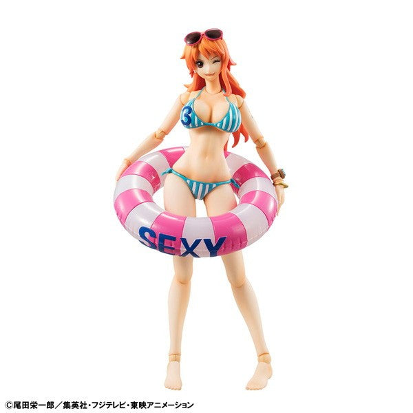 【新品】【お取り寄せ】[FIG] (再販) ヴァリアブルアクション Heroes(ヒーローズ) ナミ(Summer Vacation) ONE PIECE(ワンピース) 完成品 可動フィギュア メガハウス(20251223)