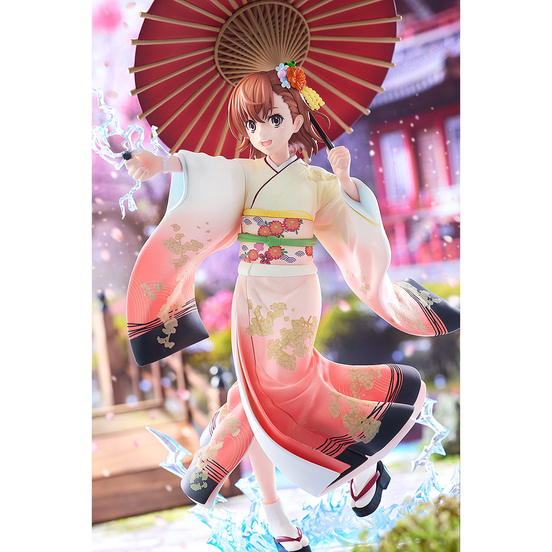 【新品即納】[FIG] 御坂美琴(みさかみこと) 振袖ver. とある科学の超電磁砲T 1/7 完成品 フィギュア KADOKAWA(カドカワ)(20260326)