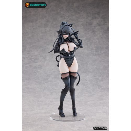 【予約安心出荷】[FIG] タペストリー付属 猫の女 Happyちゃん 1/6 完成品 フィギュア ENSOUTOYS(エンソウトイズ)(20260531)