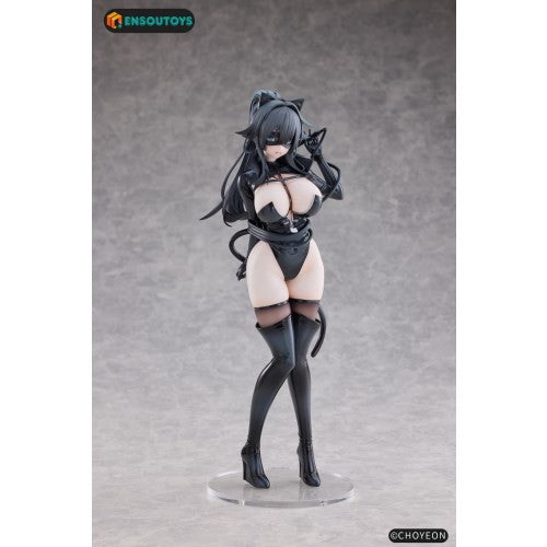 【予約安心出荷】[FIG] タペストリー付属 猫の女 Happyちゃん 1/6 完成品 フィギュア ENSOUTOYS(エンソウトイズ)(20260531)