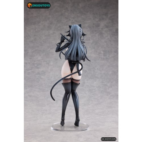【予約安心出荷】[FIG] タペストリー付属 猫の女 Happyちゃん 1/6 完成品 フィギュア ENSOUTOYS(エンソウトイズ)(20260531)