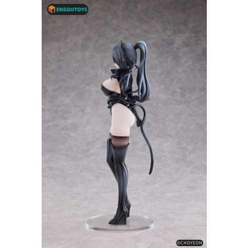 【予約安心出荷】[FIG] タペストリー付属 猫の女 Happyちゃん 1/6 完成品 フィギュア ENSOUTOYS(エンソウトイズ)(20260531)