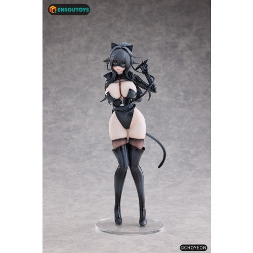 【予約安心出荷】[FIG] タペストリー付属 猫の女 Happyちゃん 1/6 完成品 フィギュア ENSOUTOYS(エンソウトイズ)(20260531)