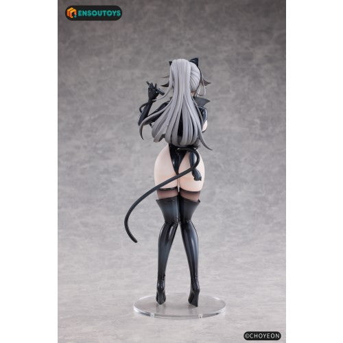 【予約安心出荷】[FIG] タペストリー付属 猫の女 Happyちゃん 異色版 1/6 完成品 フィギュア ENSOUTOYS(エンソウトイズ)(20260531)