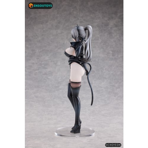 【予約安心出荷】[FIG] タペストリー付属 猫の女 Happyちゃん 異色版 1/6 完成品 フィギュア ENSOUTOYS(エンソウトイズ)(20260531)