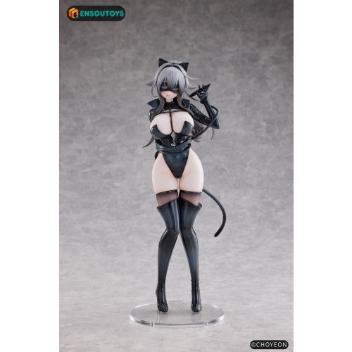 【予約安心出荷】[FIG] タペストリー付属 猫の女 Happyちゃん 異色版 1/6 完成品 フィギュア ENSOUTOYS(エンソウトイズ)(20260531)