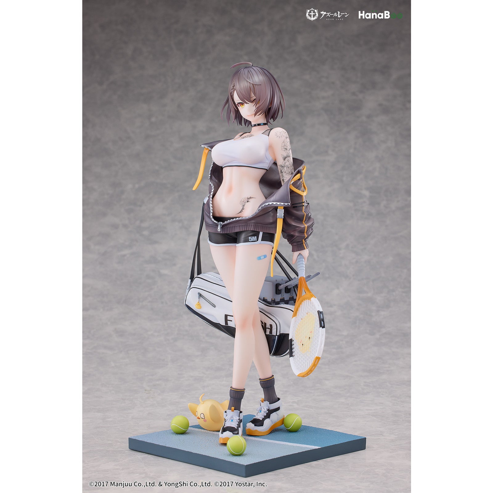 【新品即納】[FIG] 缶バッジ付属 ボルチモア ブラックエースVer. アズールレーン 1/6 完成品 フィギュア HanaBee(ハナビー)(20260531)