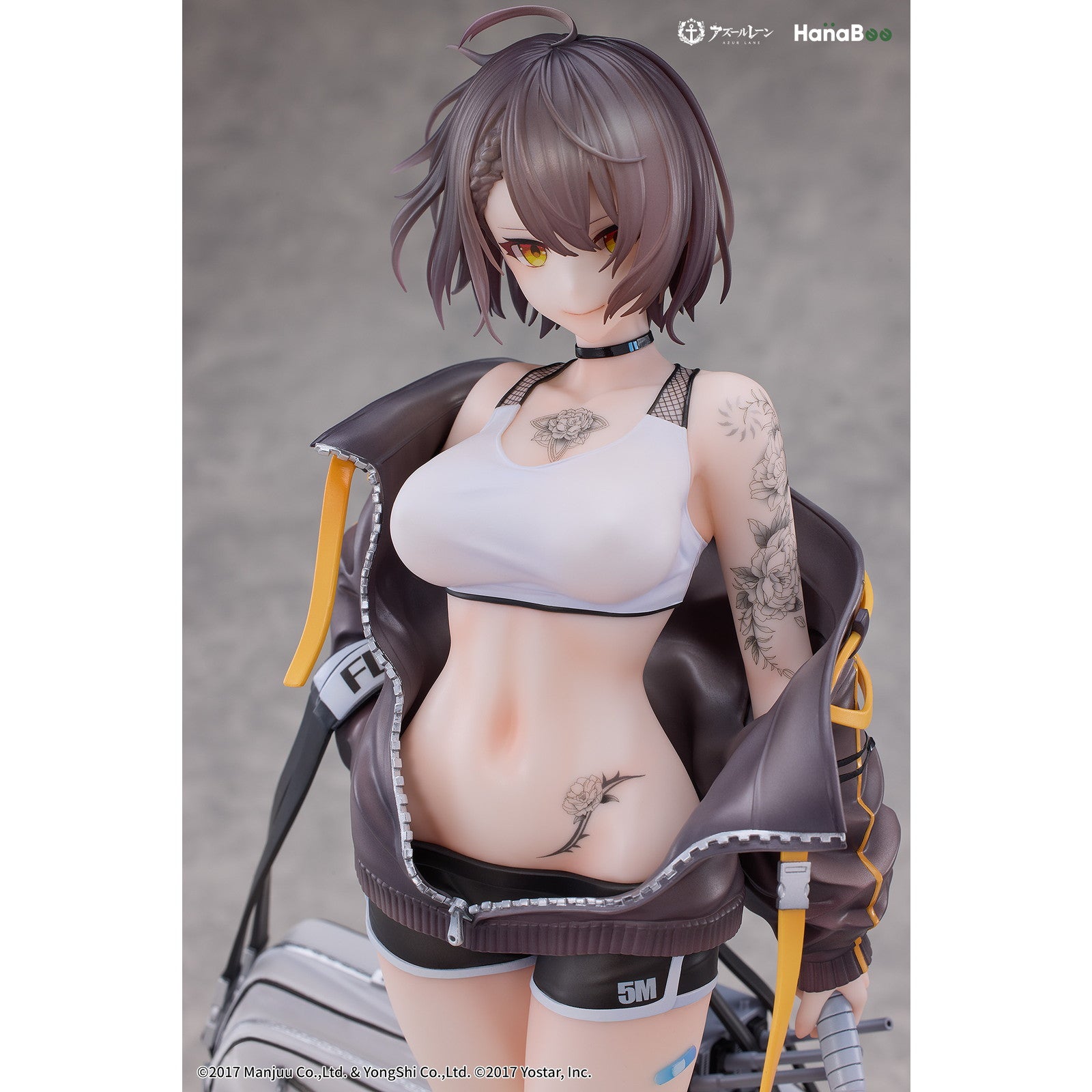 【予約安心出荷】[FIG] 缶バッジ付属 ボルチモア ブラックエースVer. アズールレーン 1/6 完成品 フィギュア HanaBee(ハナビー)(2026年2月)