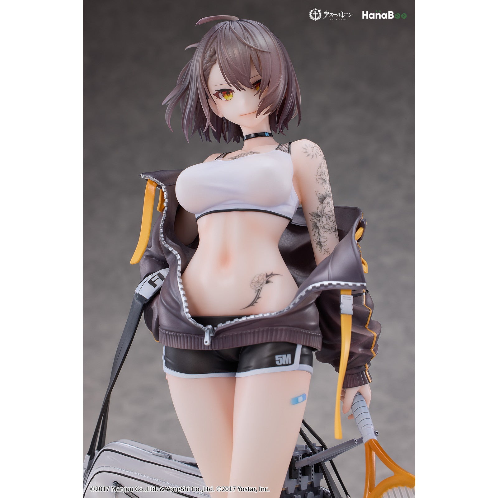 【予約安心出荷】[FIG] 缶バッジ付属 ボルチモア ブラックエースVer. アズールレーン 1/6 完成品 フィギュア HanaBee(ハナビー)(2026年2月)
