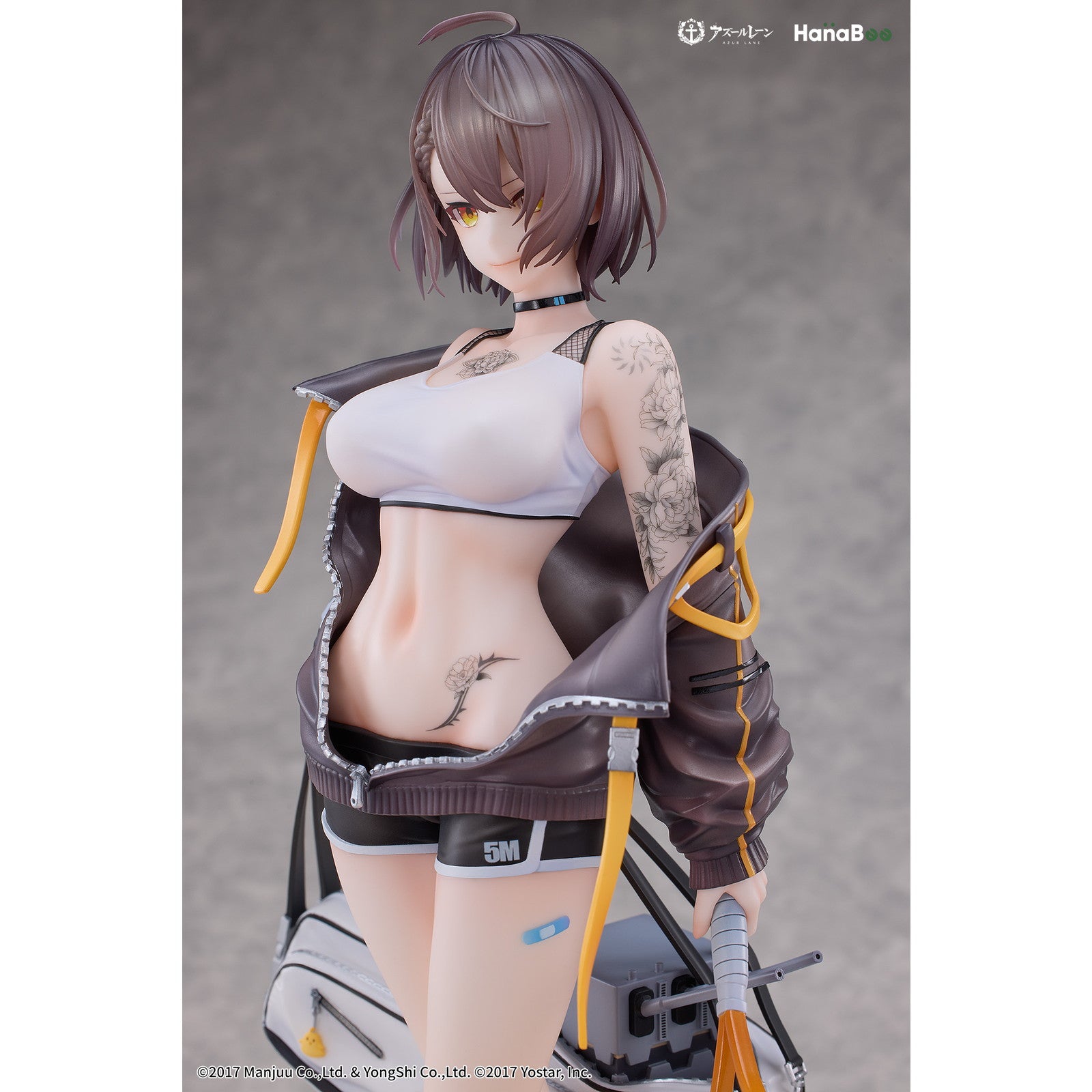 【予約安心出荷】[FIG] 缶バッジ付属 ボルチモア ブラックエースVer. アズールレーン 1/6 完成品 フィギュア HanaBee(ハナビー)(2026年2月)