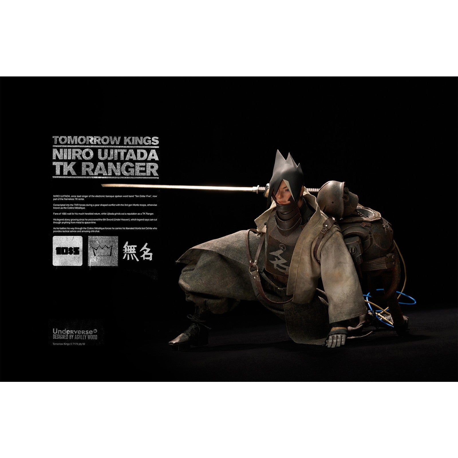 【新品即納】[FIG] TOMORROW KINGS(トゥモローキングス) TK RANGER NIIRO UJITADA 1/6 完成品 可動フィギュア Underverse(アンダーバース)(20260430)