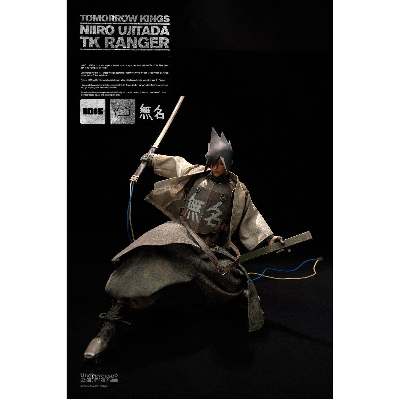【新品即納】[FIG] TOMORROW KINGS(トゥモローキングス) TK RANGER NIIRO UJITADA 1/6 完成品 可動フィギュア Underverse(アンダーバース)(20260430)