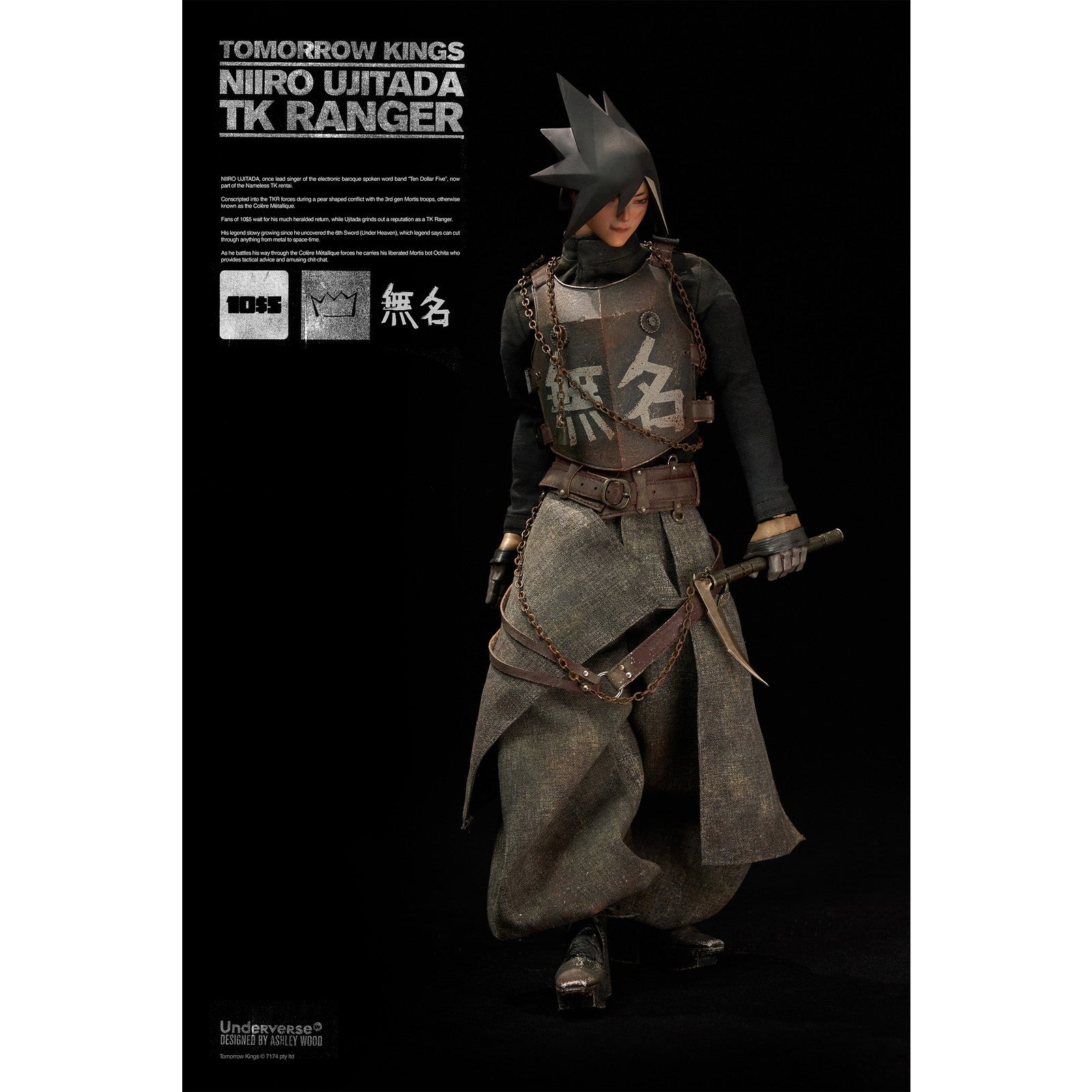 【新品即納】[FIG] TOMORROW KINGS(トゥモローキングス) TK RANGER NIIRO UJITADA 1/6 完成品 可動フィギュア Underverse(アンダーバース)(20260430)