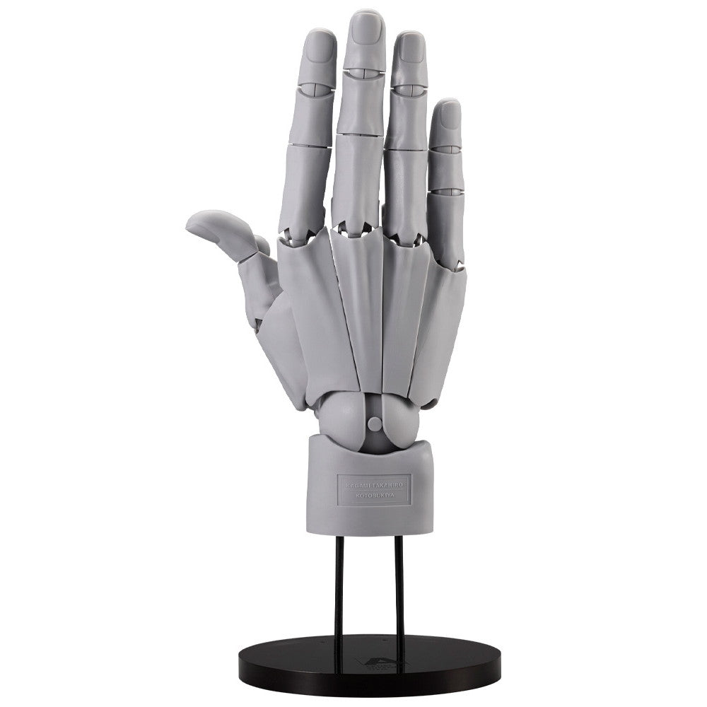 【予約安心出荷】[FIG] ARTIST SUPPORT ITEM ハンドモデルMEN'S/R -GRAY- 1/1 完成品 可動フィギュア(AT037) コトブキヤ(2025年12月)