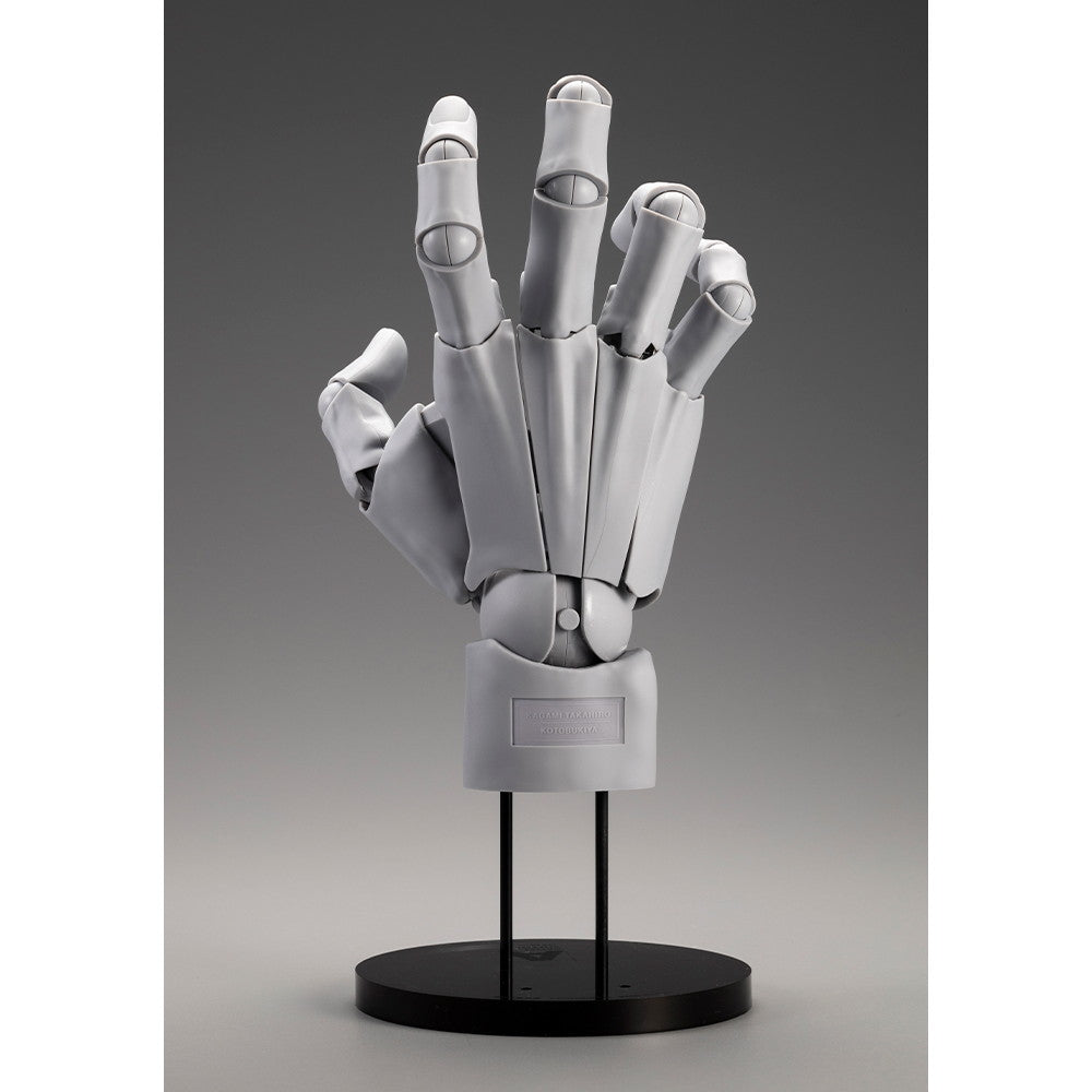 【中古即納】[FIG] ARTIST SUPPORT ITEM ハンドモデルMEN'S/R -GRAY- 1/1 完成品 可動フィギュア(AT037) コトブキヤ(20251219)